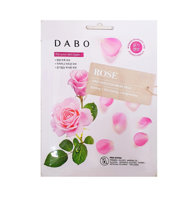 DABO Rose Sheet Mask (23gm)