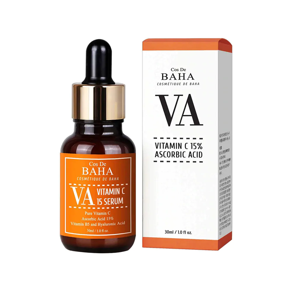 Cos De BAHA VA Serum with Vitamin C 15% and Ascorbic Acid  30ml