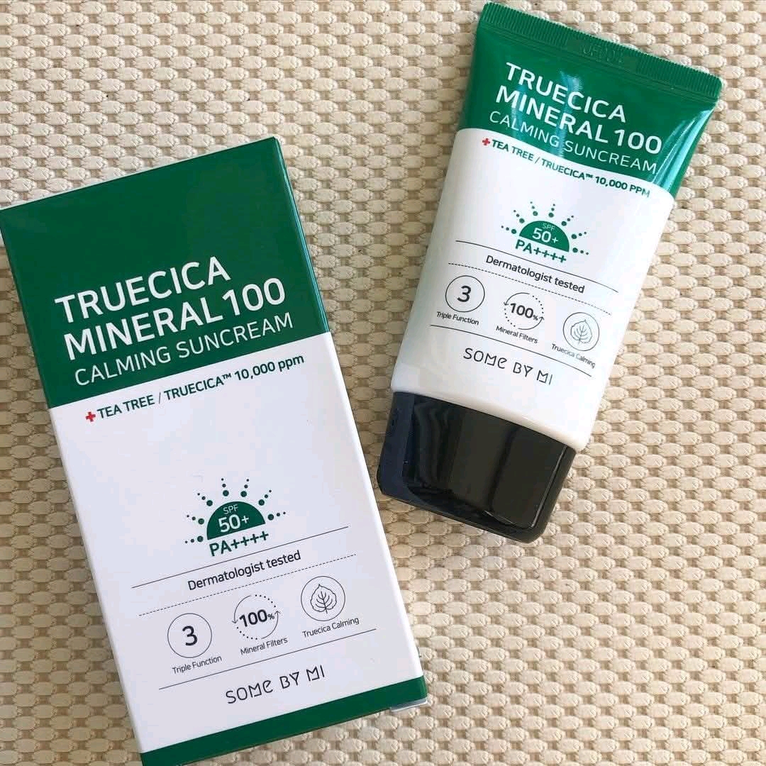 SOME BY MI Truecica Mineral 100 Calming Suncream – 50ml