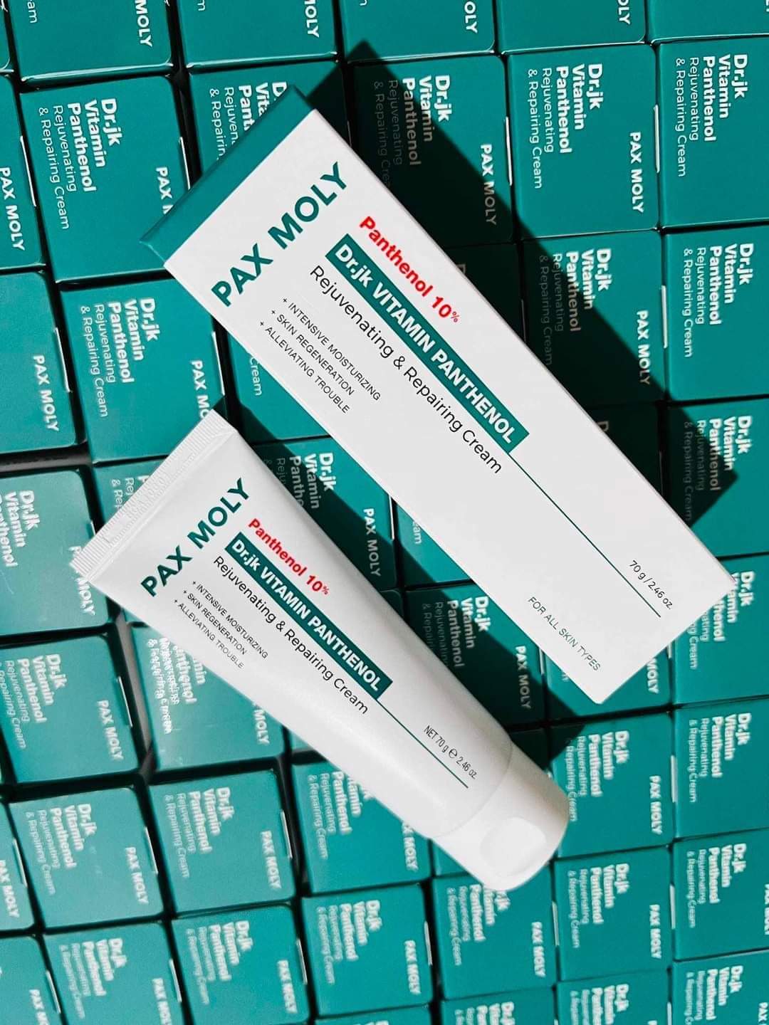Pax Moly Dr. jk Vitamin Panthenol 10% Rejuvenating & Repairing Cream for All Skin Type 70g