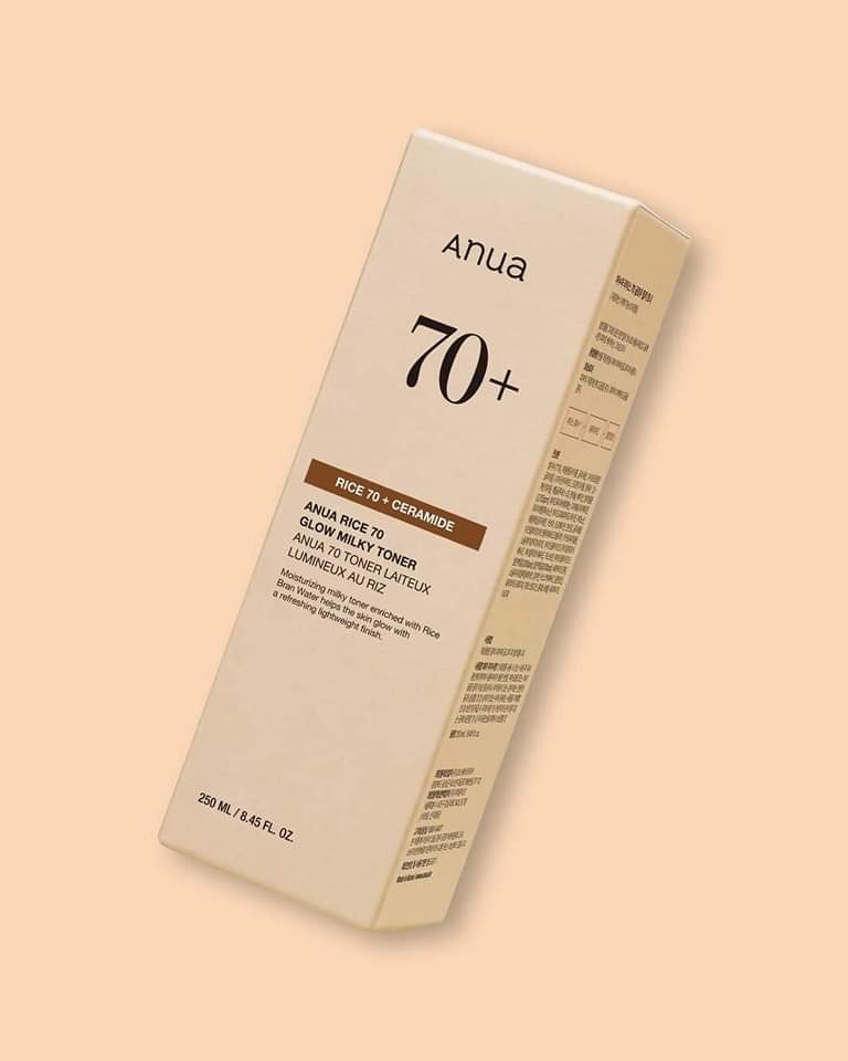 ANUA Rice 70+ Glow Milky Toner 250ml