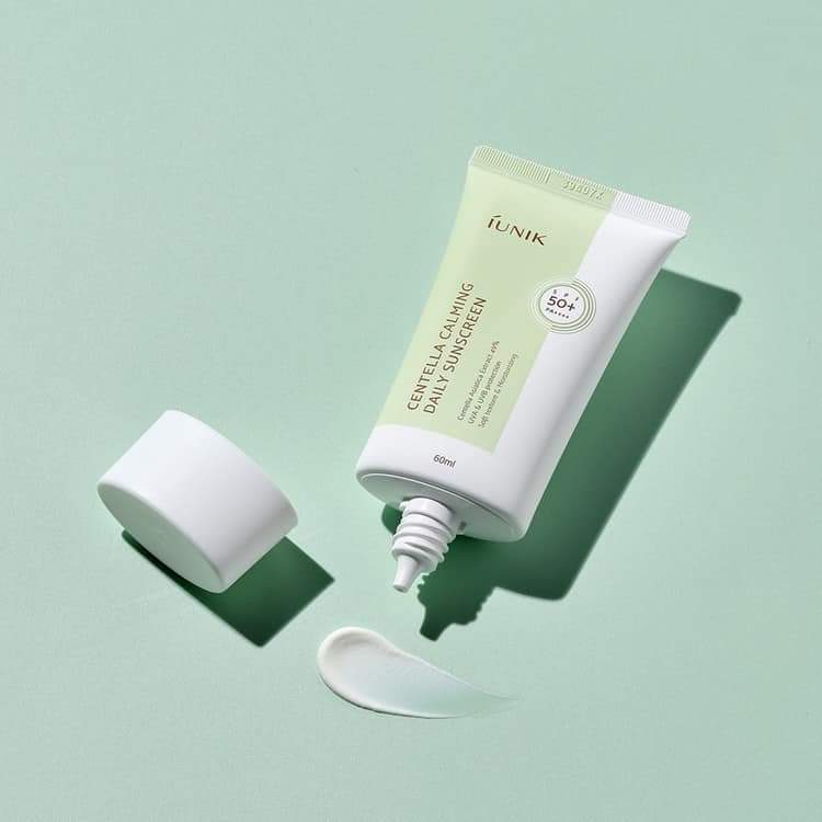Iunik Centella Calming Daily Sunscreen SPF 50+ PA++++  60ml