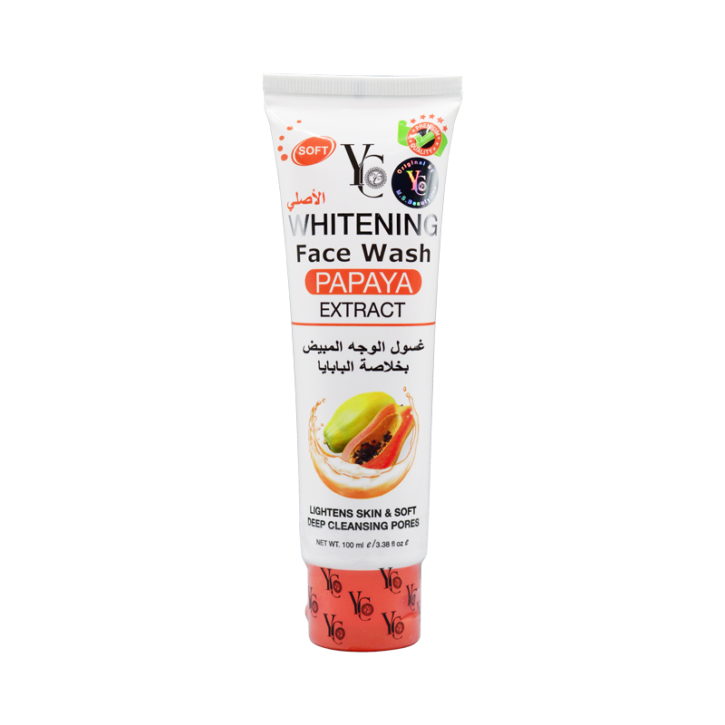 YC Papaya Extract Whitening Face Wash 100ml