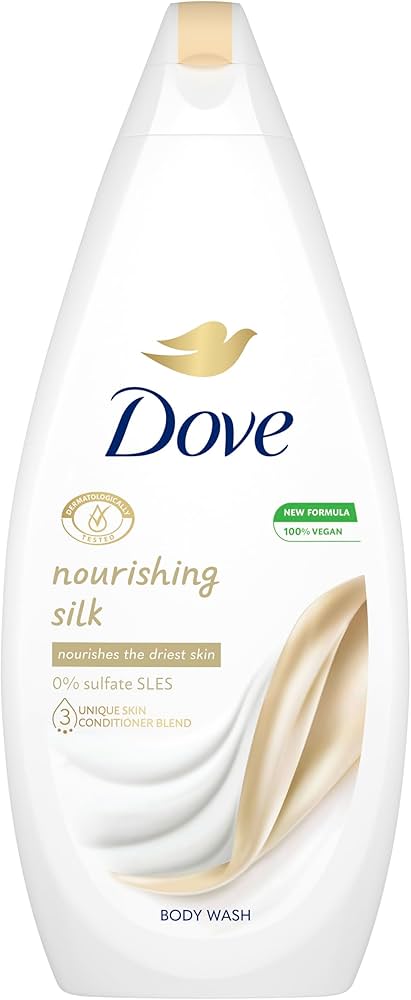 Dove Nourishing Silk Body Wash  500ml