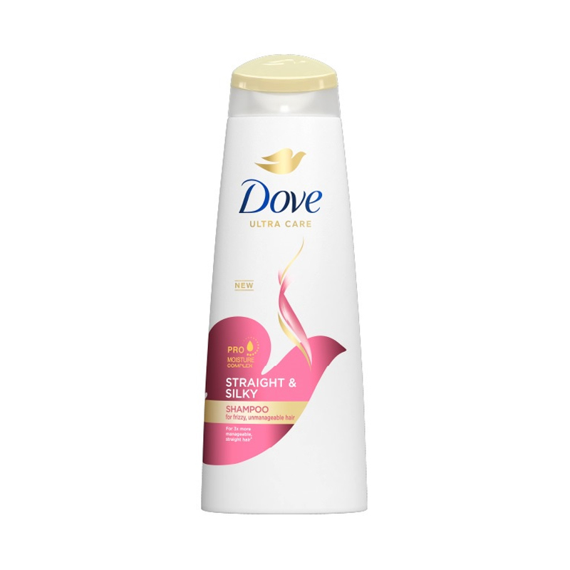 Dove Ultra Care Straight & Silky Shampoo for Frizzy & Unmanageable Hair 330ml