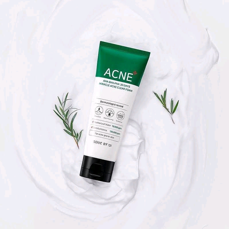 SOME BY MI AHA BHA PHA 30 DAYS MIRACLE ACNE CLEAR FOAM 100ML