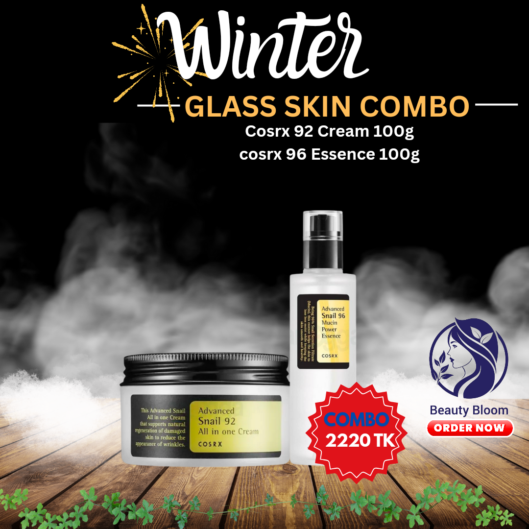 Combo 04: Cosrx 92 Cream 100g & Cosrx 96 Essence 100ml