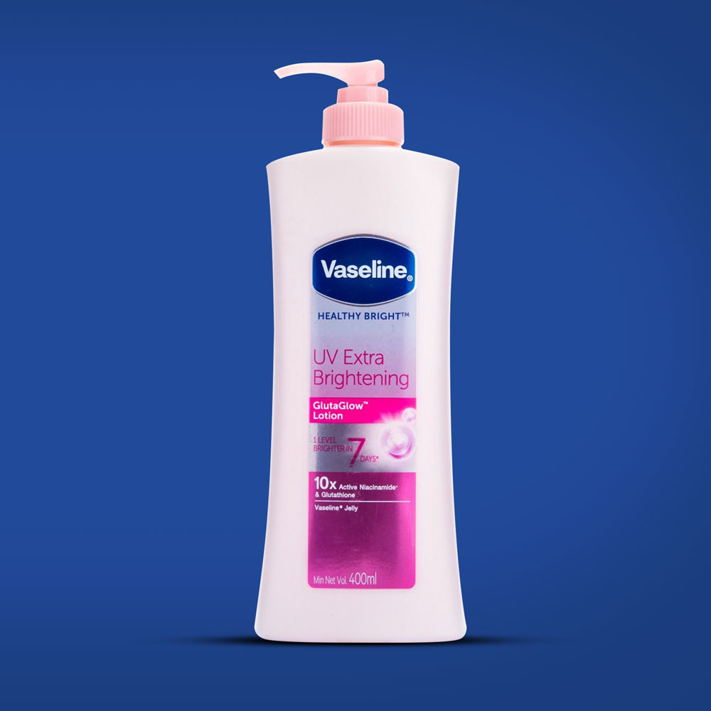 Vaseline Healthy Bright UV Extra Brightening GlutaGlow Lotion 400ml