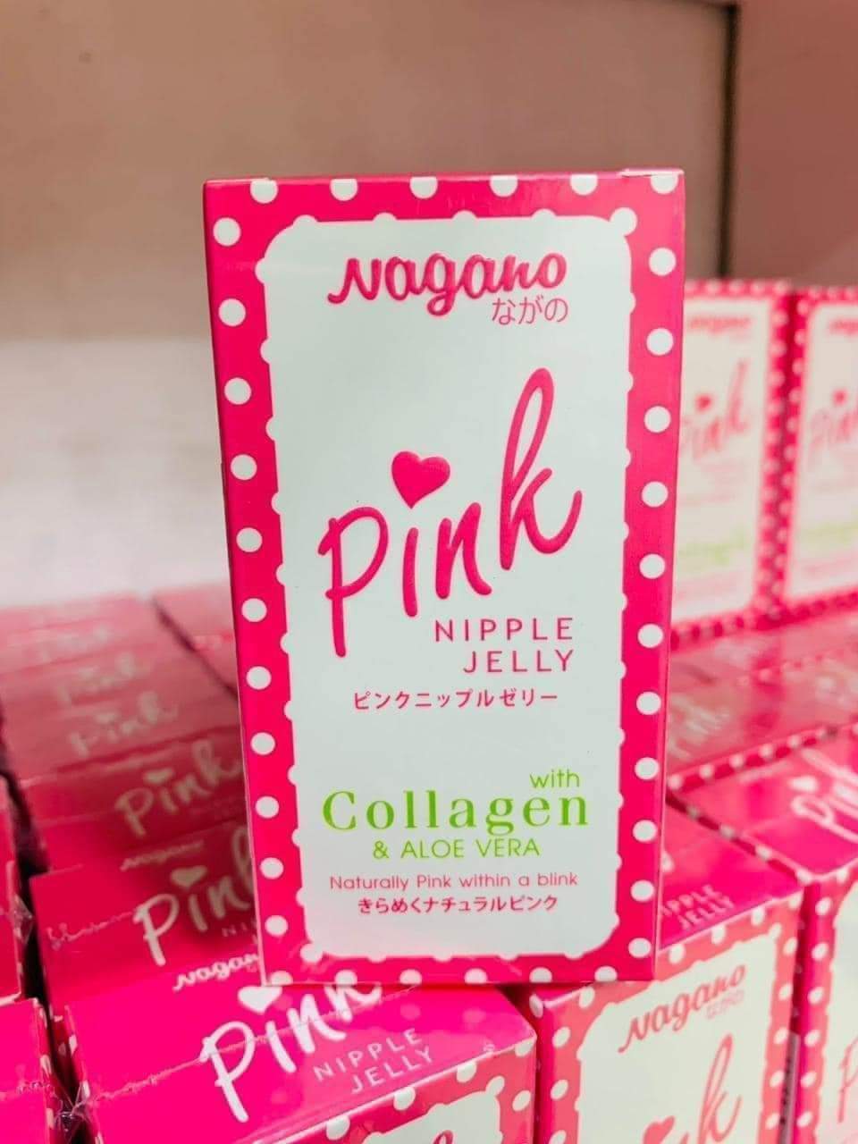 Nagano Pink Nipple Jelly 10ml