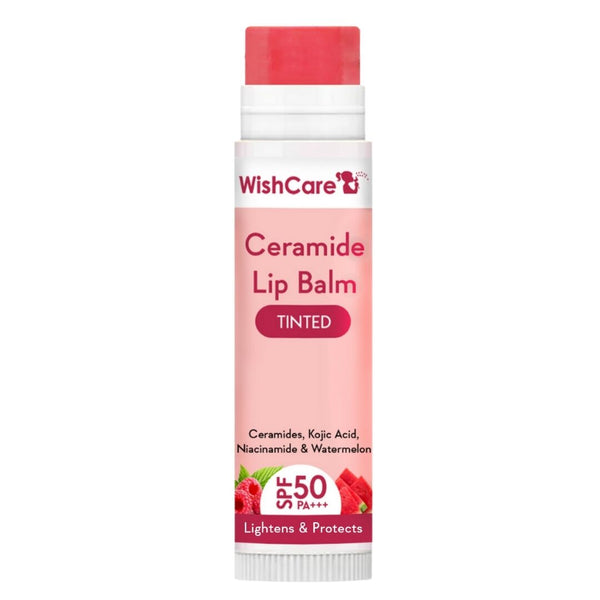 Wishcare Ceramide Lip balm with spf 50 PA+++ (Tinted) 5g