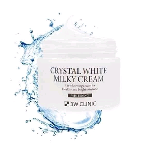 3w clinic crystal white milky cream 50g