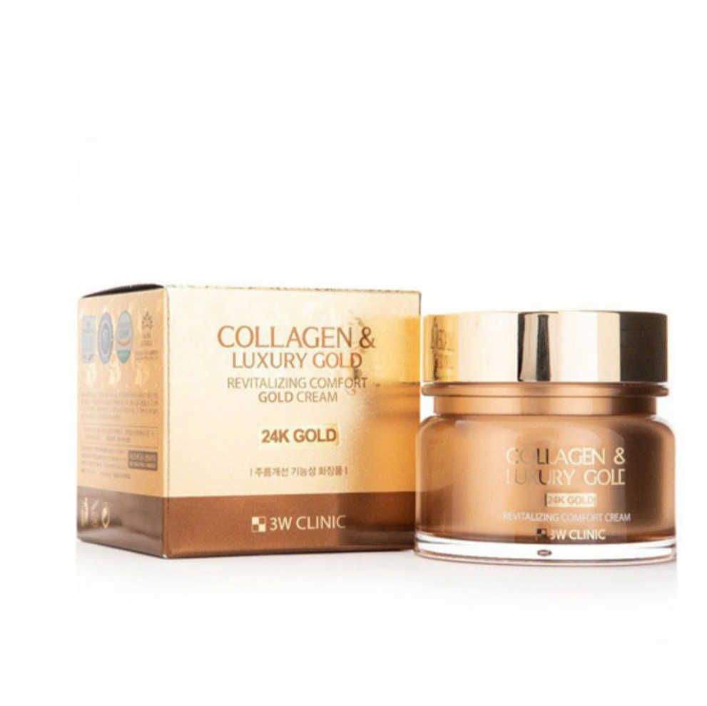 3W Clinic Collagen & Luxury Gold Cream – 100ml