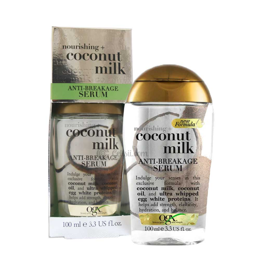 OGX Nourishing Plus Coconut Milk Anti Breakage Serum 100ml