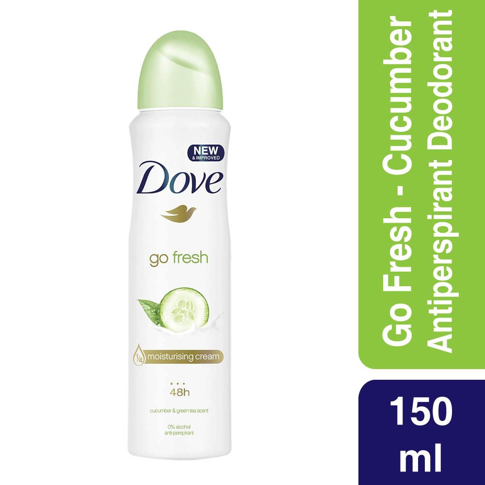 Dove Go Fresh Cucumber & Green Tea Scent Anti-Perspirant Deodorant  150ml