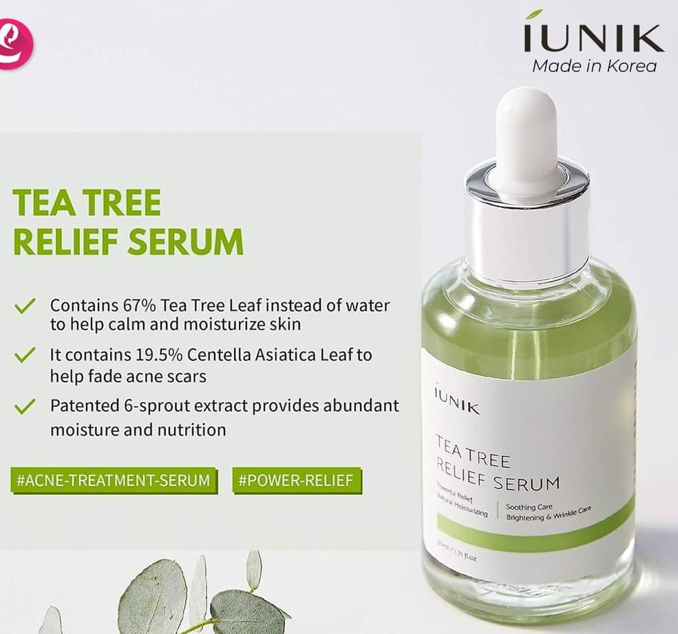 Iunik Tea Tree Relief Serum  50ml
