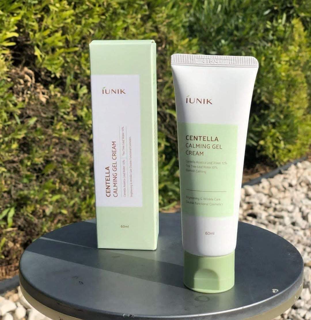 Iunik Centella Calming Gel Cream for Brightening & Wrinkle Care  60ml