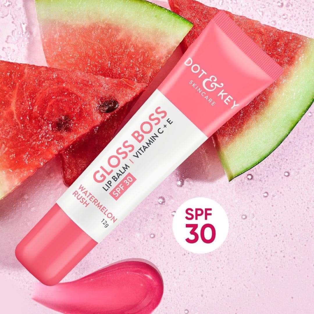 Dot & Key Gloss Boss Lip Balm Watermelon Rush 12g