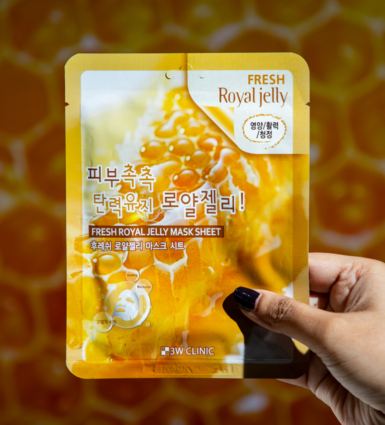 3W Clinic Fresh Royal Jelly Sheet Mask (23ml)