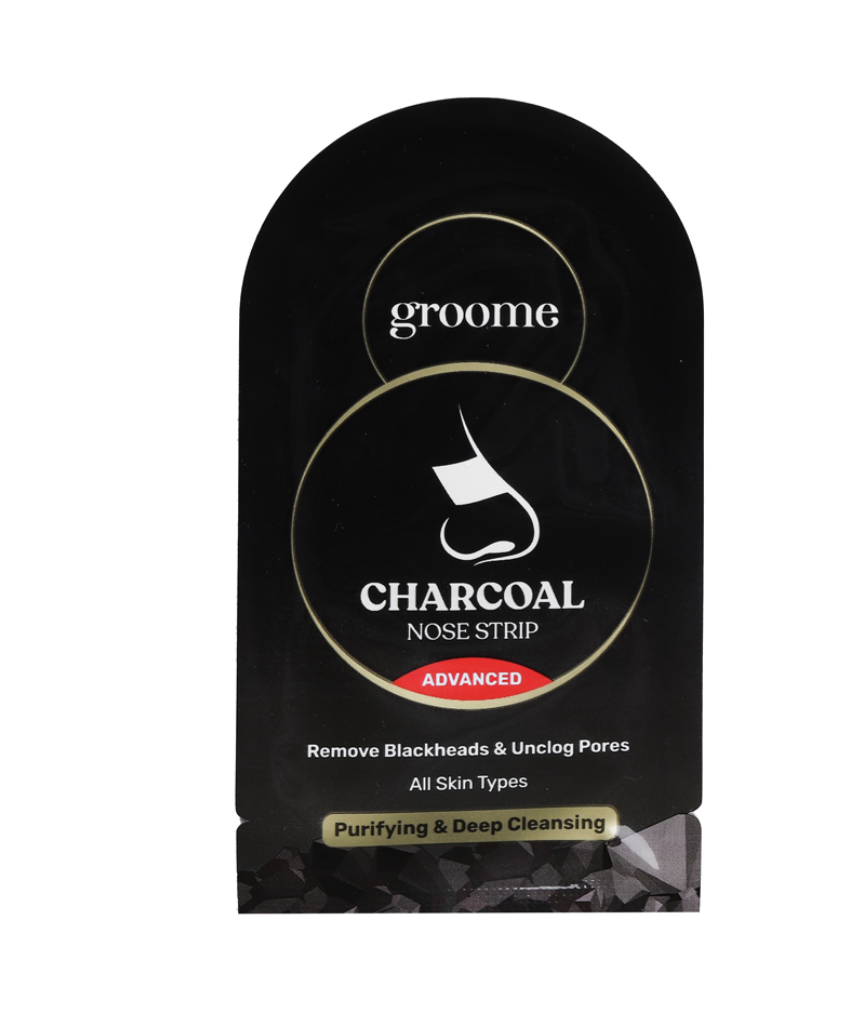 Groome Charcoal Purifying & Deep Cleansing Nose Strip