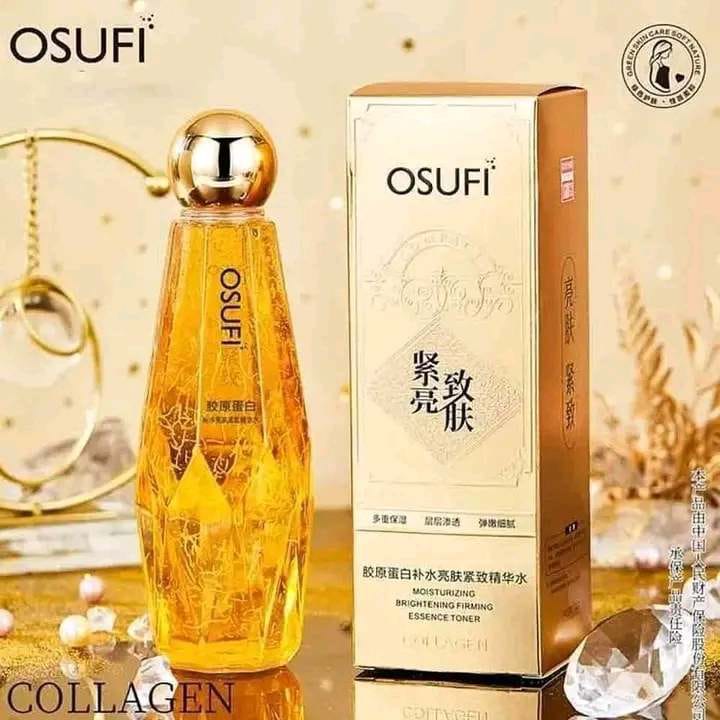OSUFI Collagen Moisturizing Brightening Firming Essence Toner 300ml