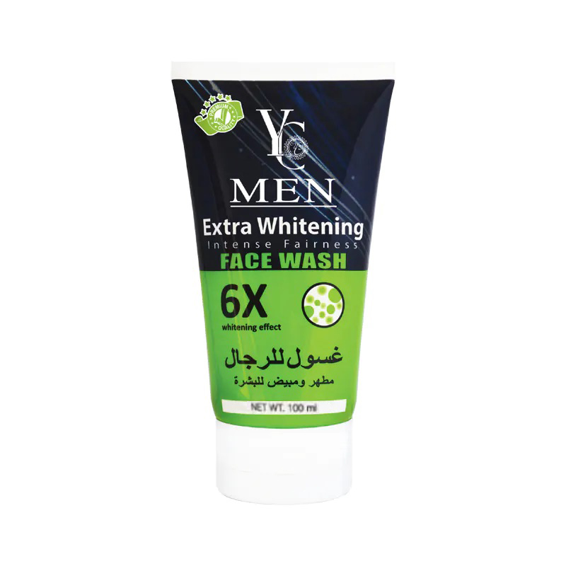 YC Men Extra Whitening Face Wash 100ml