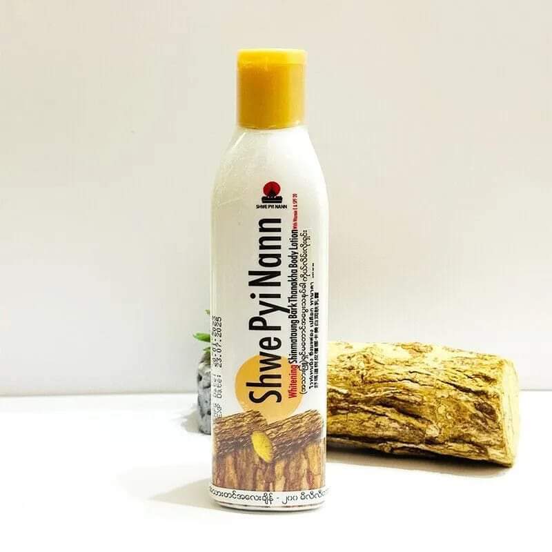 Shwe Pyi Nann Whitening Shinmataung Bark Thanakha Body Lotion 200ml