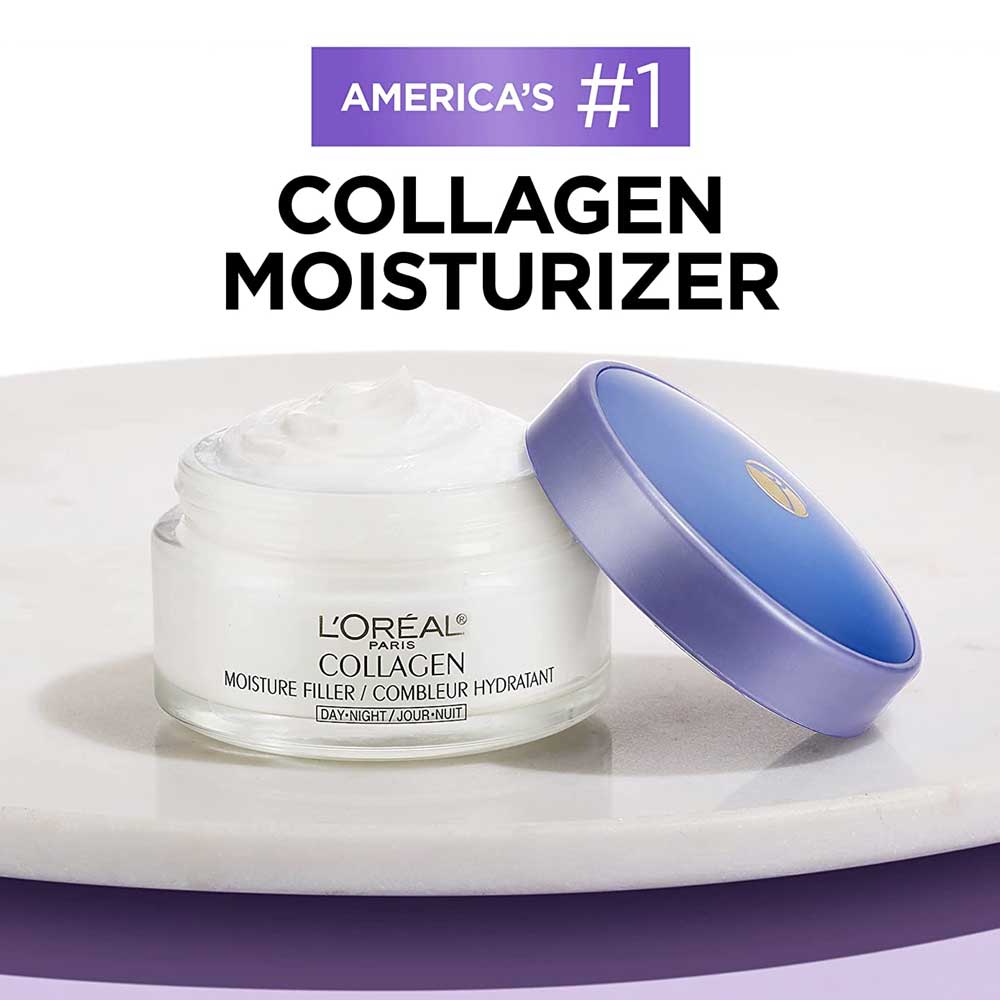Loreal Paris Fragrance Free Collagen Daily Moisturiser  Made In USA 48g